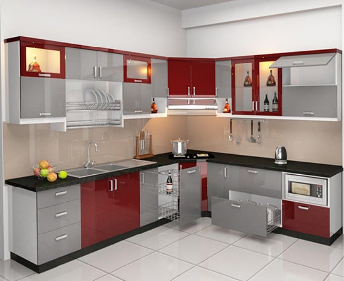 Tủ bếp inox